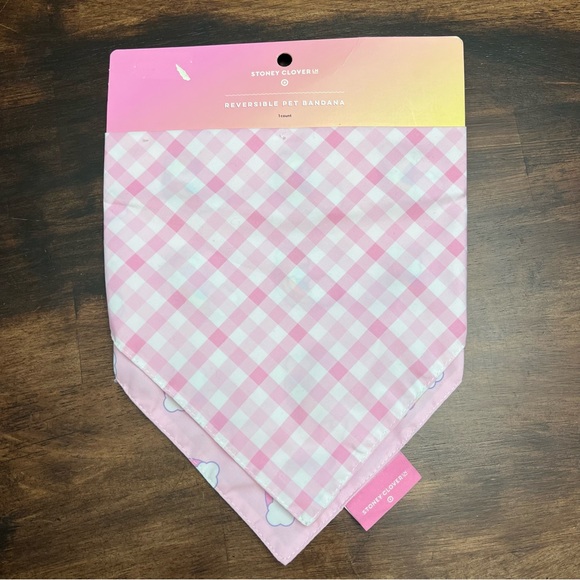 Stoney Clover Lane Other - Stoney Clover Lane X Target collaboration reversible pink dog bandana